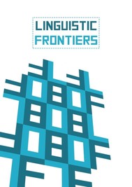 Obálka časopisu Linguistic Frontiers